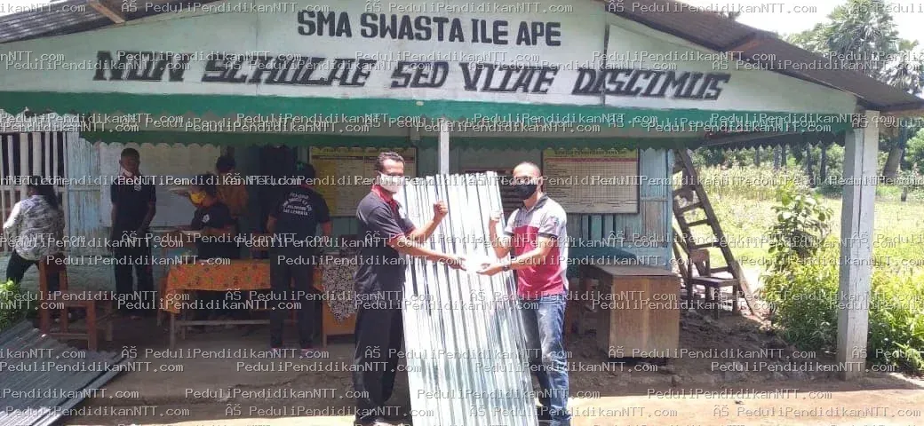 Penyerahan Bantuan Pembangunan Sekolah Di Kabupaten Lembata Dari Komunitas PPNTT - Kabupaten Lembata 2021