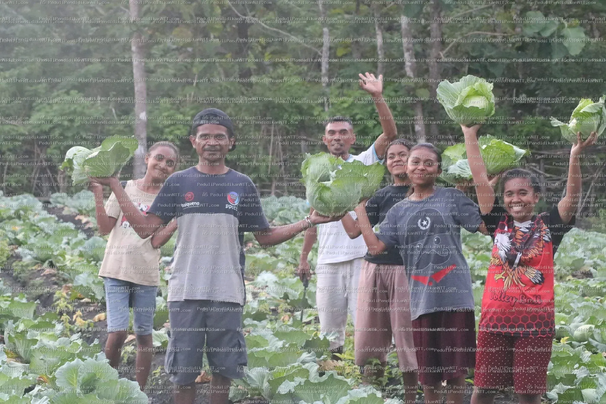 Minggu, 02 April 2023 anak-anak Taman Baca Anjelas binaan Komunitas Peduli Pendidikan NTT mengisi waktu libur dengan berkunjung ke beberapa tempat di Oeluan, memetik jambu di hutan, lalu belajar di kebun sayur milik Kk Yosep Juan Heli. Dari Kk Juan, anak-anak mendapat pelajaran berharga tentang niat, fokus, proses, dan selalu bersyukur dari pengalaman hidupnya. Pendamping juga menyampaikan permohonan maaf kepada orang tua karena anak-anak hari ini terlambat pulang. - Kabupaten Timor Tengah Utara 2023