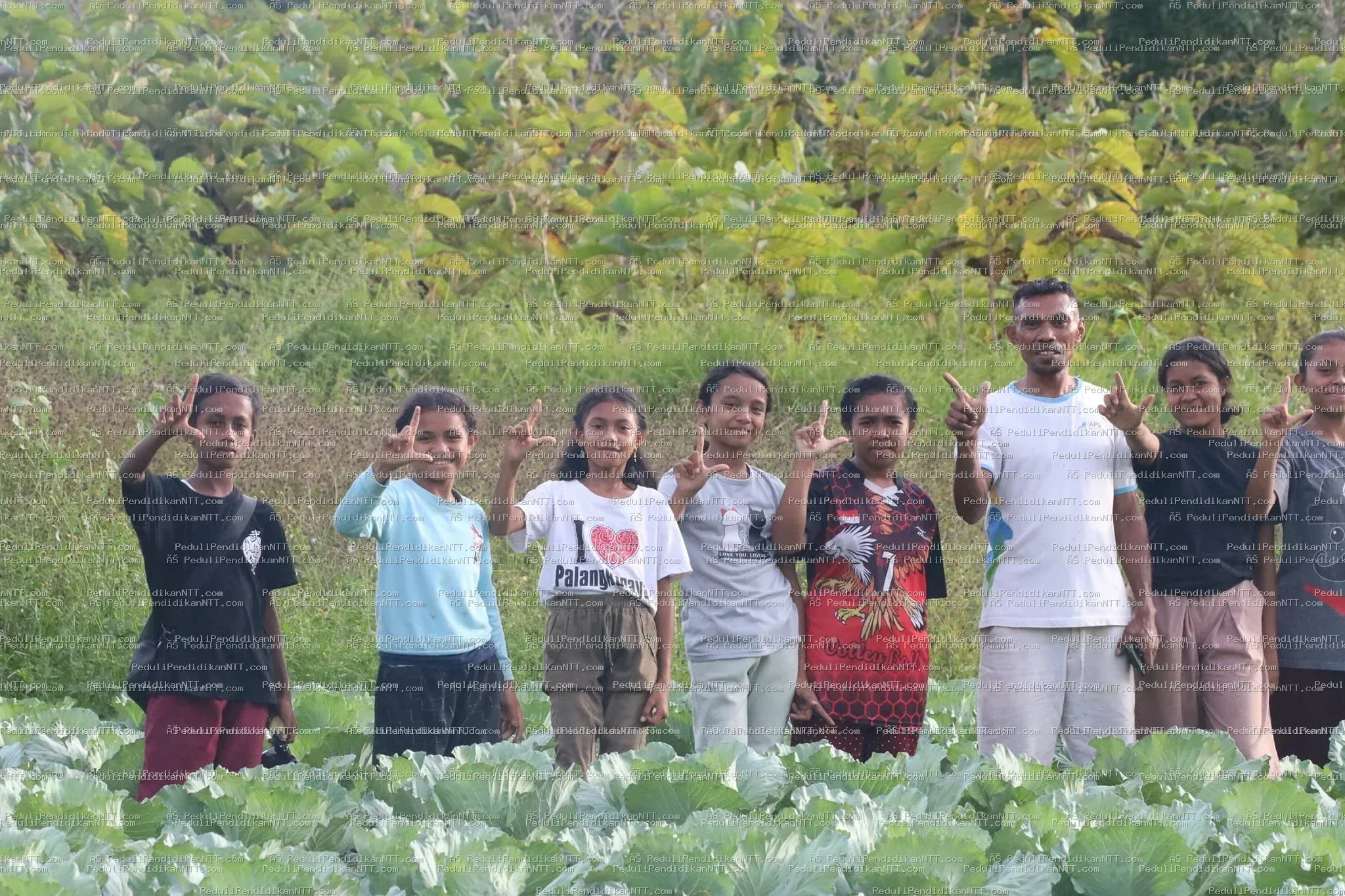 Minggu, 02 April 2023 anak-anak Taman Baca Anjelas binaan Komunitas Peduli Pendidikan NTT mengisi waktu libur dengan berkunjung ke beberapa tempat di Oeluan, memetik jambu di hutan, lalu belajar di kebun sayur milik Kk Yosep Juan Heli. Dari Kk Juan, anak-anak mendapat pelajaran berharga tentang niat, fokus, proses, dan selalu bersyukur dari pengalaman hidupnya. Pendamping juga menyampaikan permohonan maaf kepada orang tua karena anak-anak hari ini terlambat pulang. - Kabupaten Timor Tengah Utara 2023