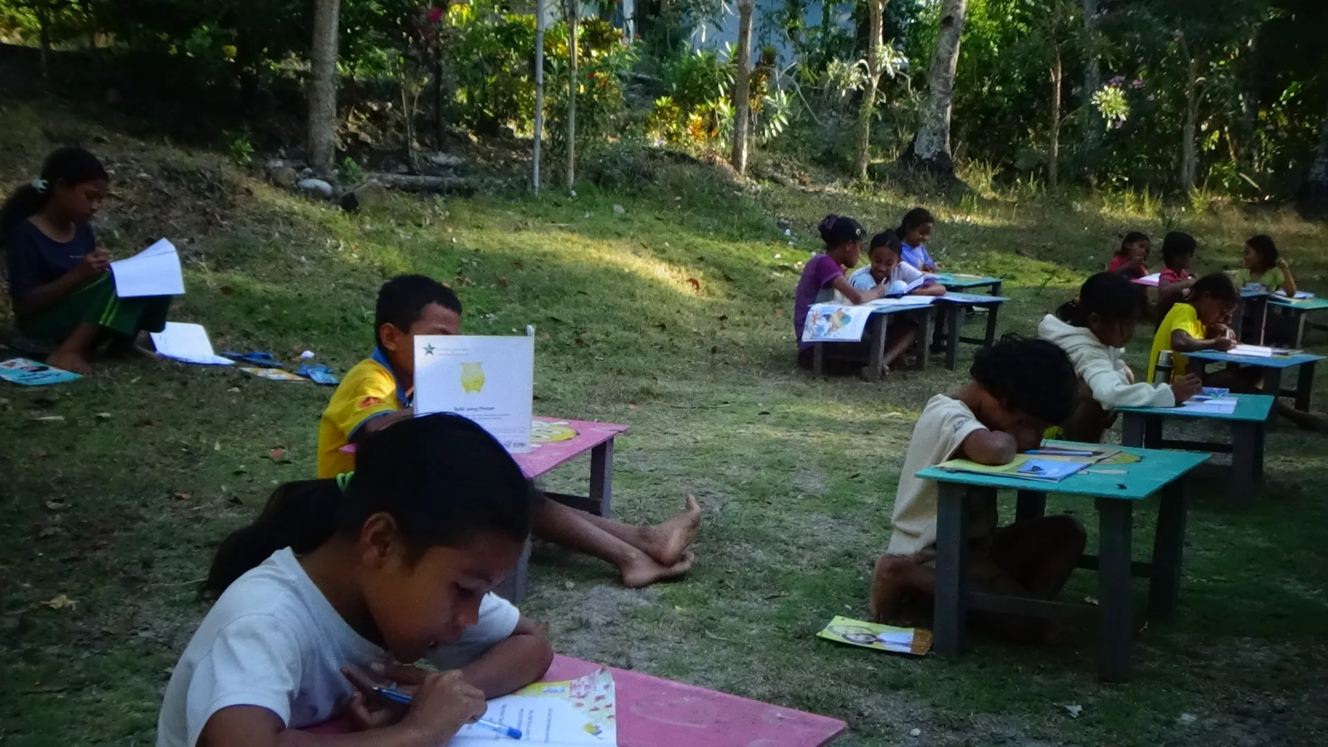 Kegiatan Taman Baca Anjelas
